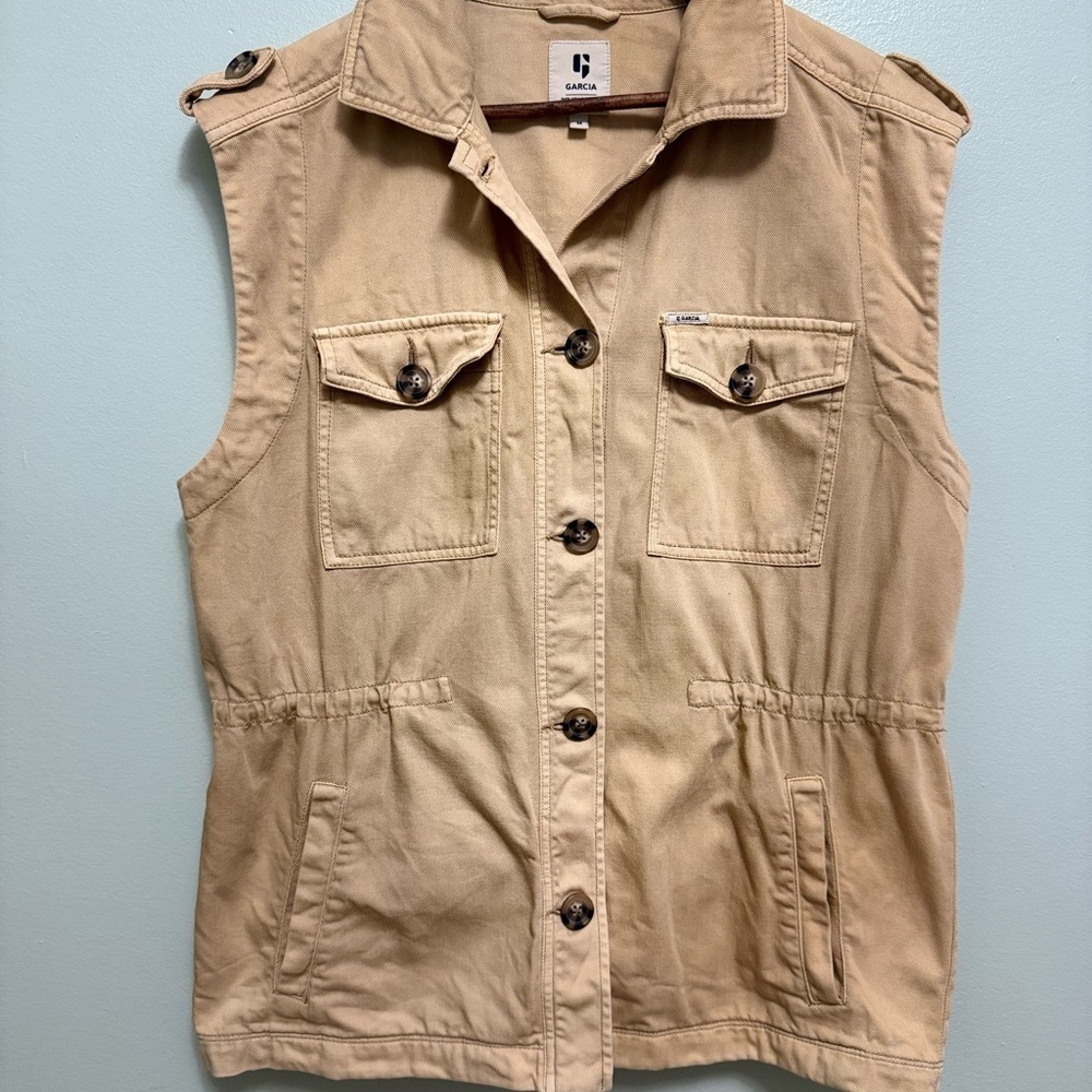 Caslon Tan Jean Jacket for Women